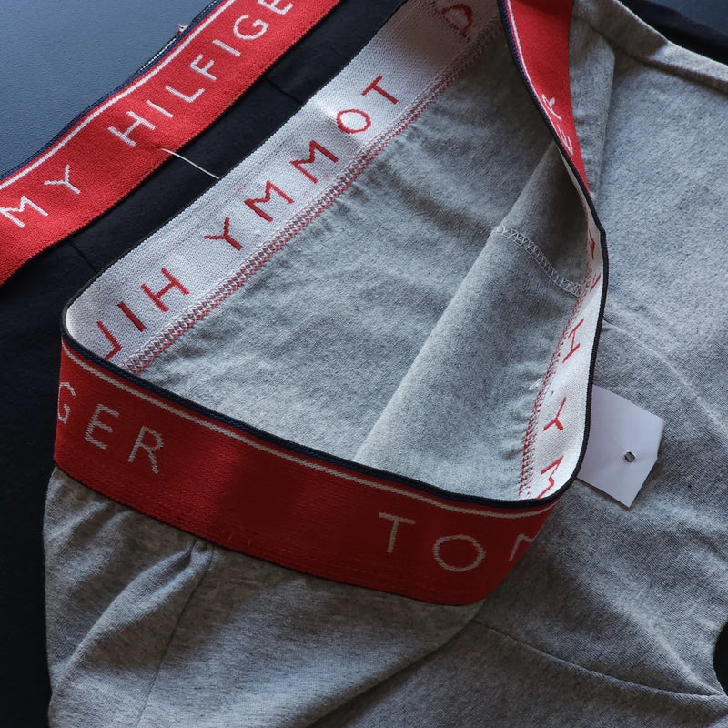 Kit com 3 Cuecas Boxer Tommy Hilfiger